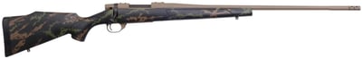Weatherby Vanguard High Country 300 Wthby Mag 3+1 26" Black w/Tan & Green Accents Fixed Monte Carlo Stock Flat Dark Earth Cerakote - $813.99 