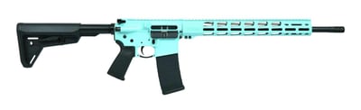 Ruger AR-556 MPR Turquoise 5.56 NATO 18" Barrel 30-Rounds - $697.33 