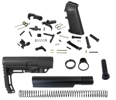 MF Minimalist Lower Build Kit W/ BN AR15 LPK - $76.95 