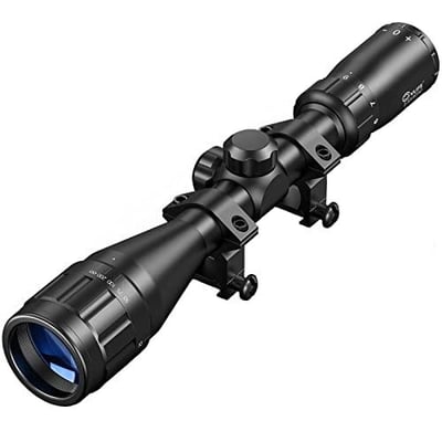 25% off CVLIFE 3-9x40AO Rifle Scope Optics R4 Reticle Crosshair Scope with Mounts w/code P8TB3OG2 + FREE Shipping