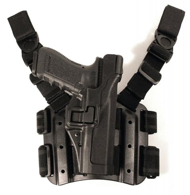 BLACKHAWK! Serpa Level 3 Tactical Black Holster, Size 00, Right Hand (Glock17/19/22/23/31/32) - $119.79 + Free Shipping (Free S/H over $25)