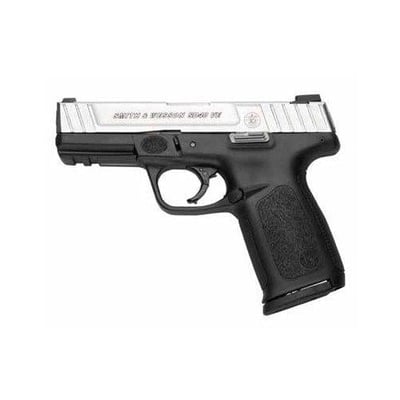 Smith and Wesson SD40VE Stainless / Black .40SW 4" 14rd Fixed Sights - $339.99 ($9.99 S/H on Firearms / $12.99 Flat Rate S/H on ammo)