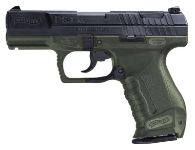 Walther P99 Final Edition 9x19 DA PST 15rd ODG/BLK - $669.59 (add to cart price) (Free S/H on Firearms)