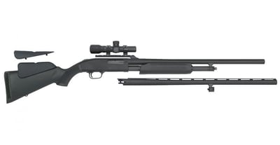  Mossberg 500 Field/Deer Black 20 GA 24" / 26" Barrel 5-Rounds 2.5-20mm Scope - $414.99 ($9.99 S/H on Firearms / $12.99 Flat Rate S/H on ammo)