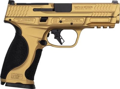 Smith & Wesson SBW4595 M&P9 M2.0 9mm 17-Shot Gold Cerakote Pistol - $712.35 (Free S/H on Firearms)