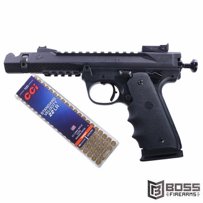 Volquartsen - Black Mamba 4.5" Pistol - 22 LR combo w/ammo - $1596.99