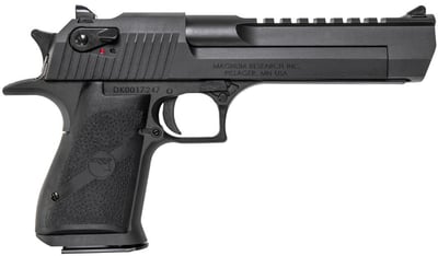 Magnum Research Desert Eagle Mark XIX 429 AE 6" barrel 7Rnds Black Black Rubber Grips - $1919.99 