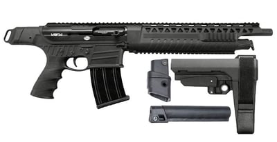 Rock Island VRF-14 Combo 12 Gauge 14" 5rd - Black w/ SBA3 Brace, Telestock, & Folding Adapter - $339.99 (FREE Shipping on Firearms)
