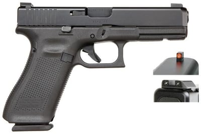 Glock G17 Gen5 9mm 4.49" barrel 17 Rnds w/Night Sights - $627 