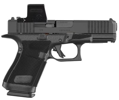 Glock 19 Gen 6, 9mm, 4.02" Barrel, 3- 15rd Magazines, Pistol w/ Vortex Venom Red Dot - $699.99 