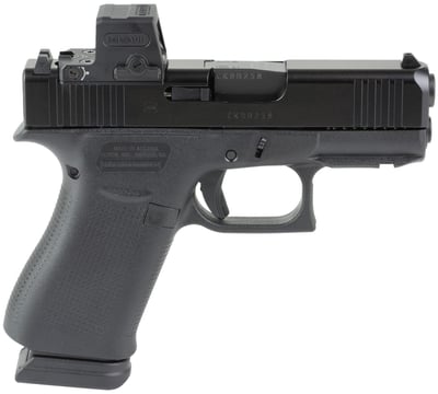 Glock G43X MOS 9mm 3.41" 15rd w/ Holosun EPS Carry Black - $719.28