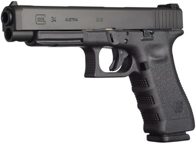 Glock G34 G3 9mm 5.3" barrel 10 Rnds Black - $596 