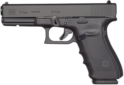 Glock G21 G4 .45 ACP 4.61" barrel 13 Rnds Black - $529 