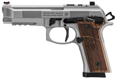 Beretta 92XI Launch Edition Silver 9mm 4.7" Barrel 18-Rounds - $1099.99