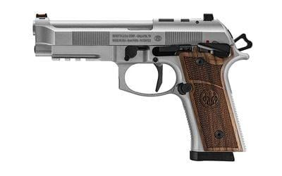 Beretta 92XI SAO 9mm 4.7" 18rds, Stainless/Walnut - J92XFMSA21M1 - $1099