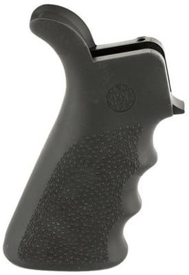 Hogue Beavertail Pistol Grip w/ Finger Grooves Black - $19.95 