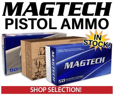 Buy Magtech Pistol Ammo @ Midsouth Shooters Supply