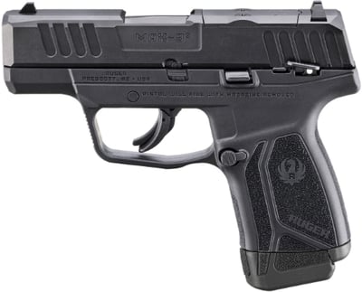 Ruger MAX-9 9mm 3.2" MS FSight Blk 12 Round - $205.97 (Add to Cart)