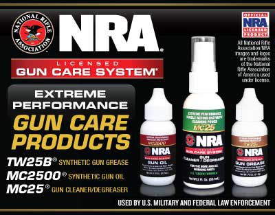 GEARHOG - New NRA® Licensed GUN CARE SYSTEM's 3-Step Cleaning and Lubricating Kit - $7.50 + $4.95 shipping