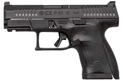 CZ P-10 S 9mm 3.5" Optic Ready 12 Rd - $369.99 