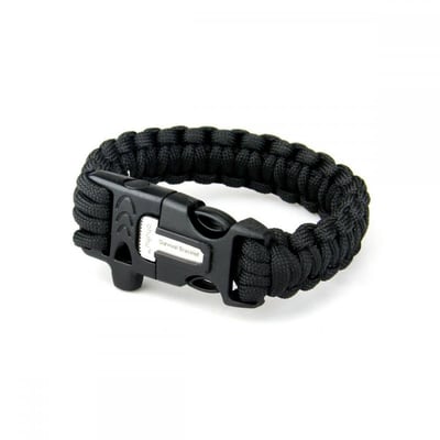 Ohuhu 9'' Survival Paracord Bracelet with Flint Fire Starter Scraper Whistle Gear Kits - $4.99 + FS over $49 (Free S/H over $25)