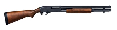 Remington 870 Home Defense Wood 12 GA 18.5" Barrel 3"-Chamber 6-Rounds - $415.99