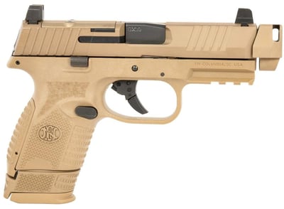 FN 509C MRD Compact 9mm 4.02 15rd Pistol, Flat Dark Earth - 66-101794 - $569.99