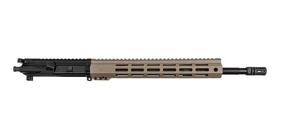 PSA 16" Mid-Length 5.56 NATO 1:7 Nitride 13" Lightweight Hex M-Lok Upper With BCG & CH, FDE - $299.99 