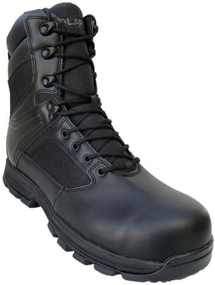 LA Police Gear Sector Black 8" Composite-Toe Boot Side-Zip Duty Boot - $24.07 ($4.99 S/H over $125)