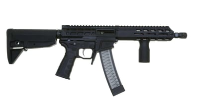 Wraithworks WARSCORP9 Side-charging AR SBR - Black 9mm 8.5" Barrel 7" M-LOK Rail Accepts Scorpion Mags BCM Stock - $745.49 (Add To Cart) 