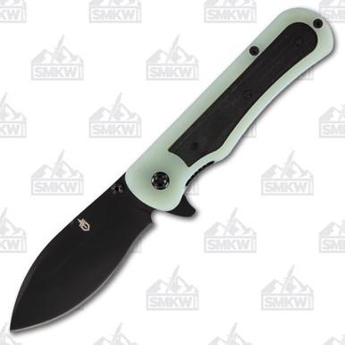 Gerber Confidant Folding Knife, 3.25" Drop Point Black Blade, G-10 Handle, Jade - $14.99 (Free S/H over $95, excl. Ammo, Flamm.)
