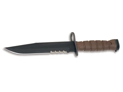 Ontario Mil-Spec OKC 3S USMC Bayonet 8" Serrated Drop Point 1095 Black Carbon Steel Blade - $119.96 (add to cart to get this price) + Free Shipping 
