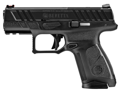 Beretta APX A1 Compact Black 9mm 3.7" Barrel 10-Rounds Optic Ready - $364.79 (E-Mail Price)