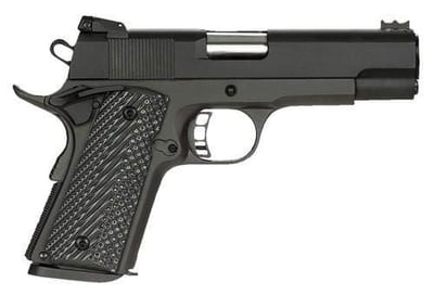Rock Island Rock Ultra CCO Combo 1911 9mm 4.2" 8rd Pistol w/ .22 TCM9R Conversion Kit, Adj Fiber Optic Sights, Black - $399.99 