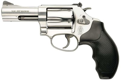 Smith and Wesson 60 Revolver Stainless .357 Mag/.38 SW 3" Barrel 5-Rounds - $686.99 