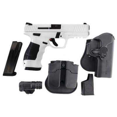 SAR USA SAR9X 9mm 4.4" 19/17rd Pistol W/ Weapon Light, Storm White - SAR9XSTORM - $259.99 