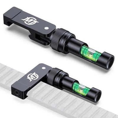 50% off MidTen Scope Level Foldable Bubble Level Lightweight and Compact Scope Leveling Kit Anti-cant Leveling Tools Reduce Working Errors w/code S2CM8TOV - $12.49 + FREE Shipping