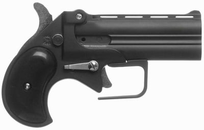 Old West Firearms Big Bore Guardian Black 380 ACP Derringer - 2 Rounds, 3.5" Barrel, Polymer Grips, Blue/Black - $116 