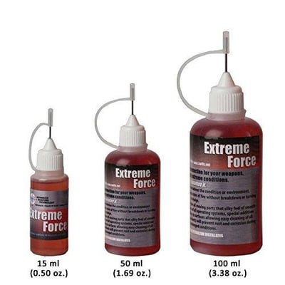 Gun Oil, Firearms & Weapons Oil, Lubricant, Protectant. Extreme Force Weapon’s Lube (100 ml) - $14.95 (Free S/H over $25)