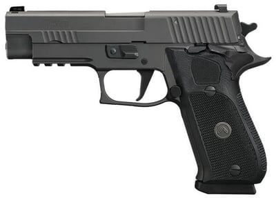 Sig Sauer P220 Full Size Legion 45 ACP 4.40" 8+1 Legion Gray Cerakote Elite Black G10 Grip Pistol - $1077.29 