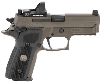 SIG SAUER P229 9mm 3.9" 10rd Pistol w/ XRAY3 Night Sights & ROMEO1 Red Dot - Legion Grey Cerakote - $1439.2 (FREE Shipping on Firearms)