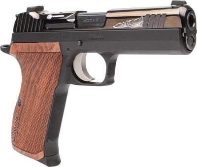 Sig Sauer P210 Carry Custom Works Black / Rosewood 9mm 4.1" Barrel 8-Rounds - $1199.99 (Free S/H on Firearms)