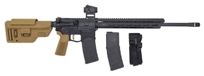 Springfield Armory Saint Edge, .223 Wylde, 18" Barrel, 2- 30rd Magazines, Vortex Crossfire 2 MOA Red Dot, Black w/ FDE, Rifle - $888.88 