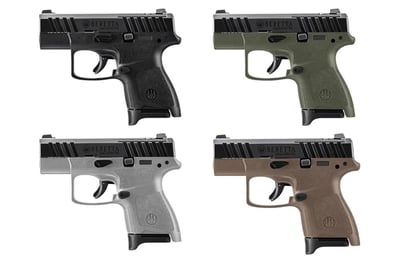 Beretta APX A1 Carry 9mm 3.3″ 8rd Pistol - $249 ($199 after $50 MIR) (Free S/H over $175)