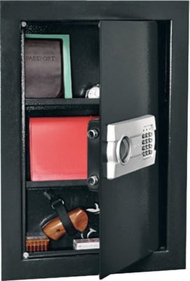 Stack-On Wall Safe with Electronic Lock - $89.88 (Free Shipping over $50)