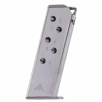 Walther PPK/S .380 ACP Magazine - 7rd - Nickel - 23589 - $29.99 (FREE Shipping over $50)