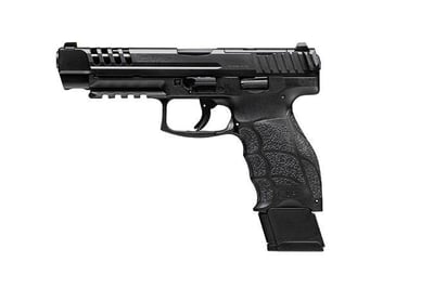 H&K VP9L Optics Ready 9mm, 5" Barrel, Black, 20rd - $729.00 (Free S/H on Firearms)
