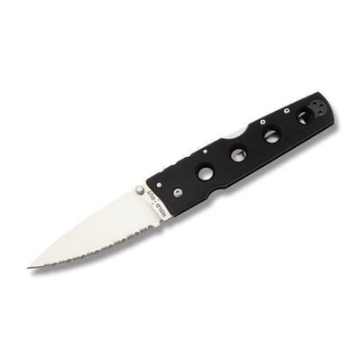Cold Steel Knives Hold Out II with Black G-10 Grivory Handle and Satin Coated Carpenter CTS-XHP Alloy Steel 4" Spear - $79.88 (Free S/H over $75, excl. ammo)