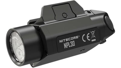 Nitecore NPL30 1200 Lumen Rail Mount Flashlight 1200 lumens - $85.45 w/code "GUNDEALS" (Free S/H over $49 + Get 2% back from your order in OP Bucks)