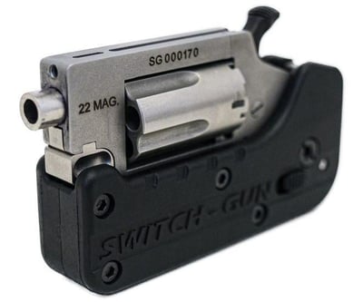 Standard Mgf Switch Gun HGR 22 WMR 3/4" Bbl Black Poly Grip 5rd Assisted Open - $375.18 (add to cart)